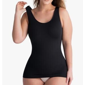 Empetua All Day Every Day Tank Compression Cami Shapewear Black XL New